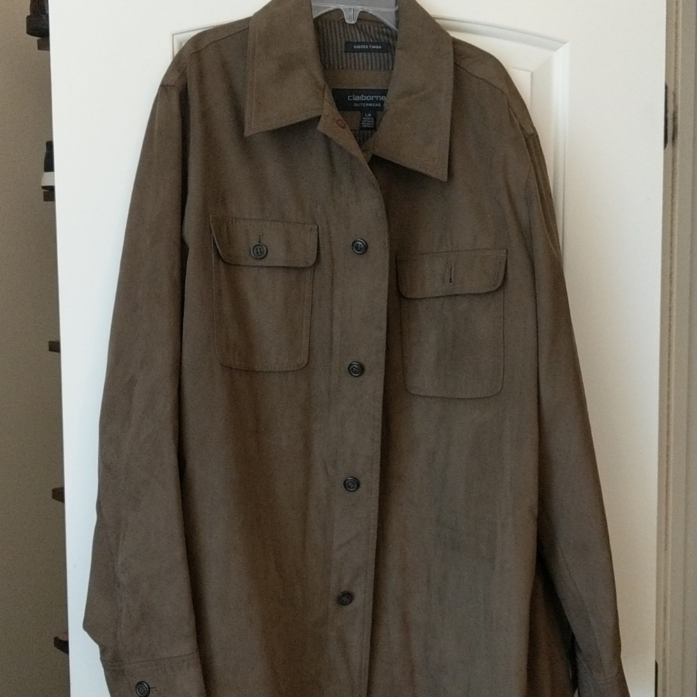 Suede jacket, no stains ,rips,tears, mint conditio